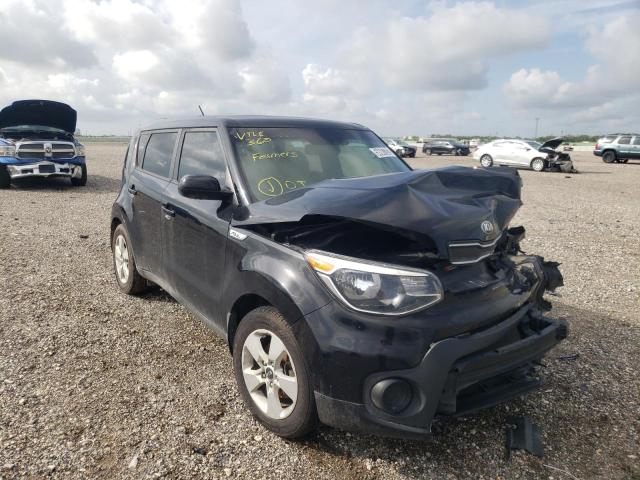 KNDJN2A29H7887568 - 2017 KIA SOUL BLACK photo 1