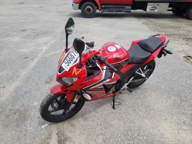 MLHNC5100L5600319 - 2020 HONDA CBR300 R RED photo 2