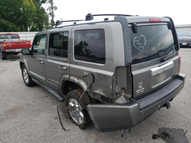 1J8HG58P07C573673 - 2007 JEEP COMMANDER ნაცრისფერი ფოტო 3