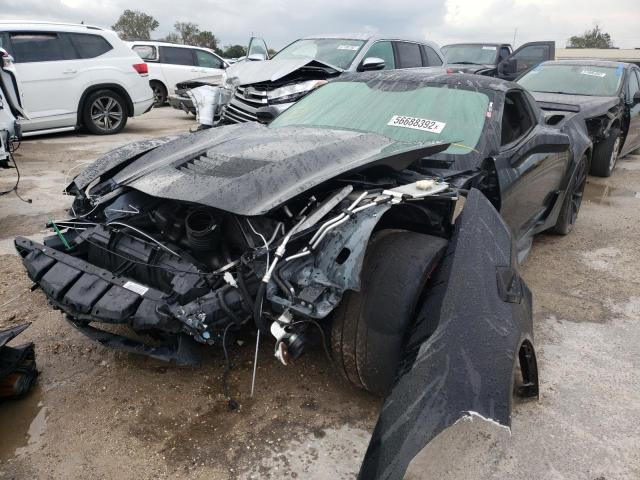 1G1Y12D7XH5116042 - 2017 CHEVROLET CORVETTE GRAND SPORT 3LT  photo 2