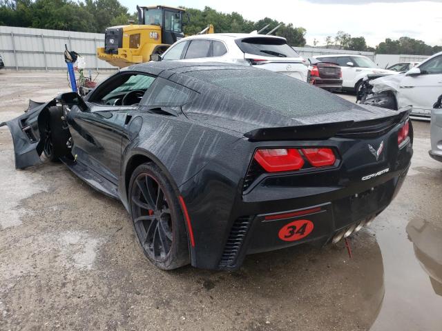 1G1Y12D7XH5116042 - 2017 CHEVROLET CORVETTE GRAND SPORT 3LT  photo 3