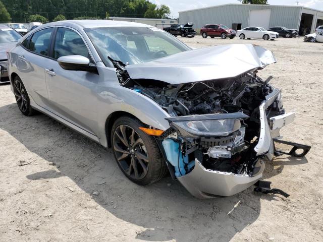 2HGFC2F86LH580141 - 2020 HONDA CIVIC SPOR SILVER photo 1