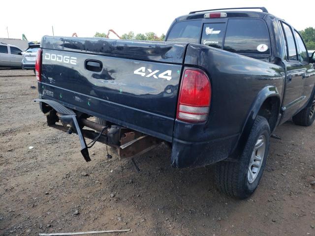 1B7HG38XX2S536673 - 2002 DODGE DAKOTA QUA BLACK photo 9