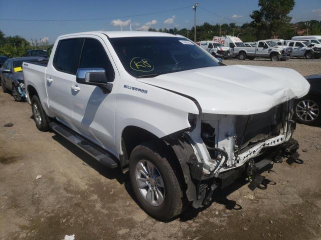 1GCUYDED7MZ143686 - 2021 CHEVROLET SILVERADO WHITE photo 1