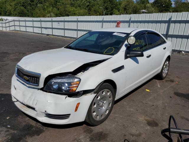 6G3NS5U21EL953768 - 2014 CHEVROLET CAPRICE PO WHITE photo 2