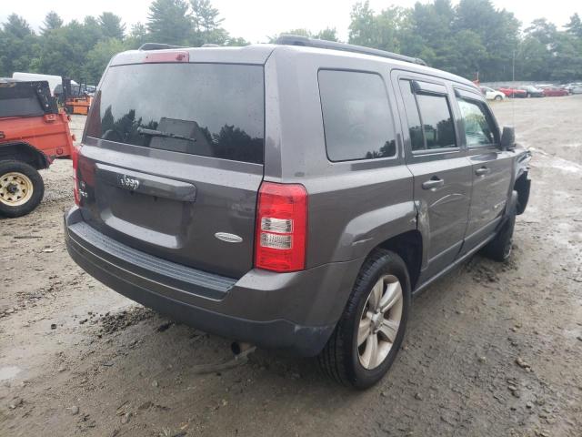 1C4NJRFBXHD174517 - 2017 JEEP PATRIOT LA GRAY photo 4