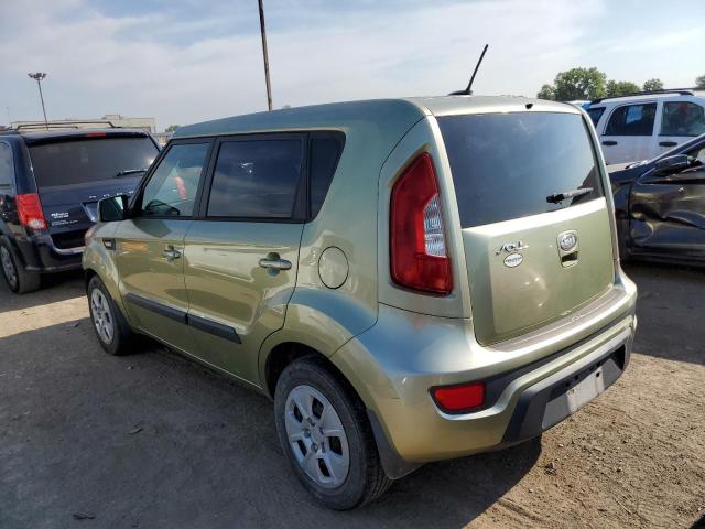 KNDJT2A55D7554293 - 2013 KIA SOUL GREEN photo 3