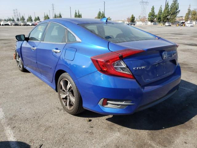 2HGFC1F92JH640741 - 2018 HONDA CIVIC TOUR BLUE photo 3