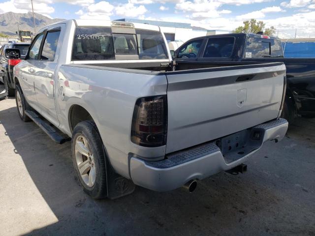 1D7RV1CTXBS710072 - 2011 DODGE RAM 1500 SILVER photo 3