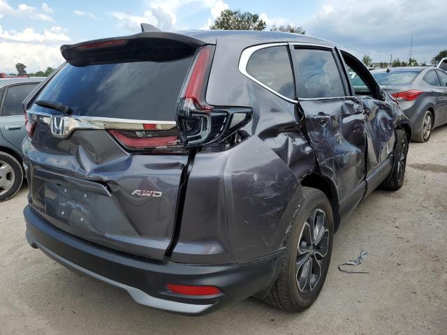 2HKRW2H88MH614377 - 2021 HONDA CR-V EXL GRAY photo 4