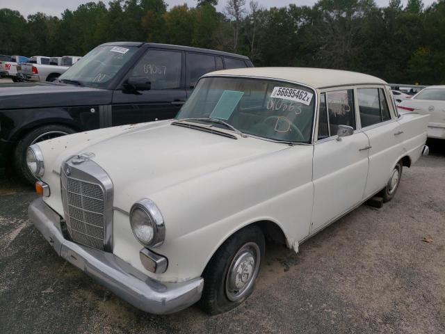 11001112010863 - 1966 MERCEDES-BENZ 230 WHITE photo 2