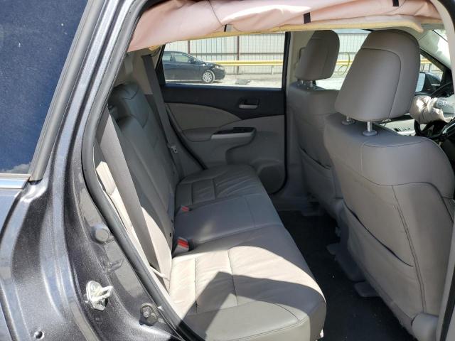 5J6RM4H76CL009609 - 2012 HONDA CR-V EXL GRAY photo 6