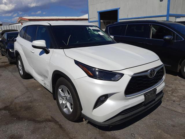 5TDBZRBH2NS566302 - 2022 TOYOTA HIGHLANDER WHITE photo 1