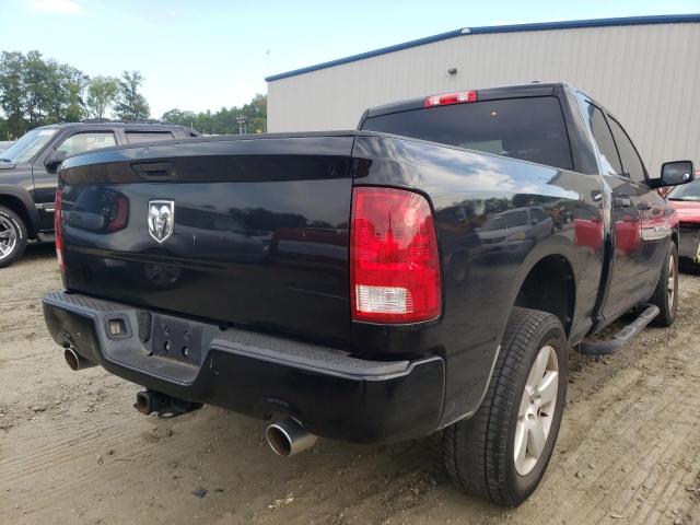 1C6RD6FT4CS182558 - 2012 DODGE RAM 1500 S BLACK photo 4