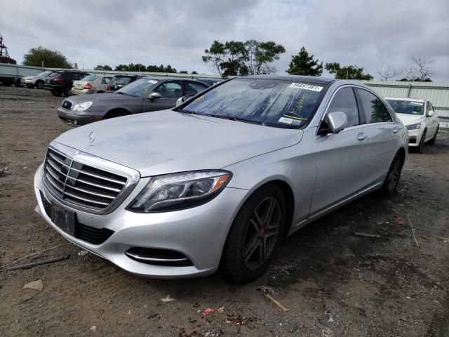 WDDUG8FBXGA266463 - 2016 MERCEDES-BENZ S550 SILVER photo 2