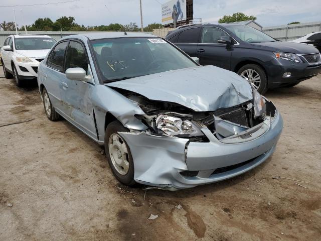 JHMES96645S012565 - 2005 HONDA CIVIC HYBR SILVER photo 1