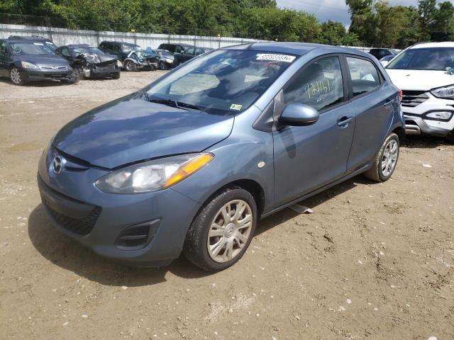 JM1DE1KZ2E0181548 - 2014 MAZDA MAZDA2 SPO 蓝色 照片 2