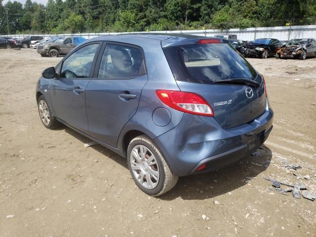 JM1DE1KZ2E0181548 - 2014 MAZDA MAZDA2 SPO 蓝色 照片 3