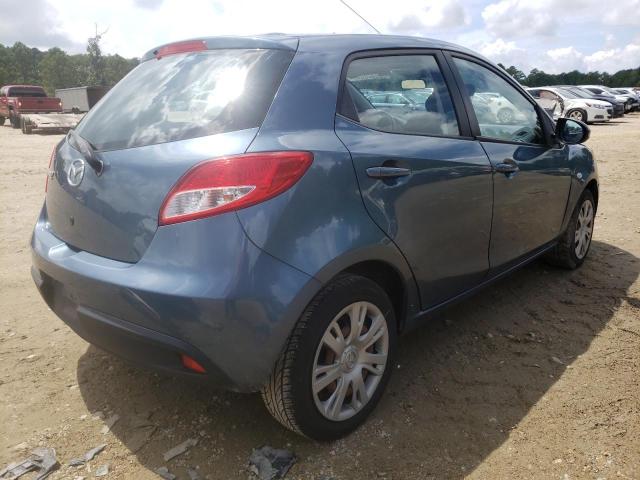 JM1DE1KZ2E0181548 - 2014 MAZDA MAZDA2 SPO 蓝色 照片 4