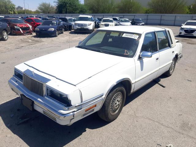 1C3XY66R3LD826116 - 1990 CHRYSLER NEW YORKER 白色 照片 2