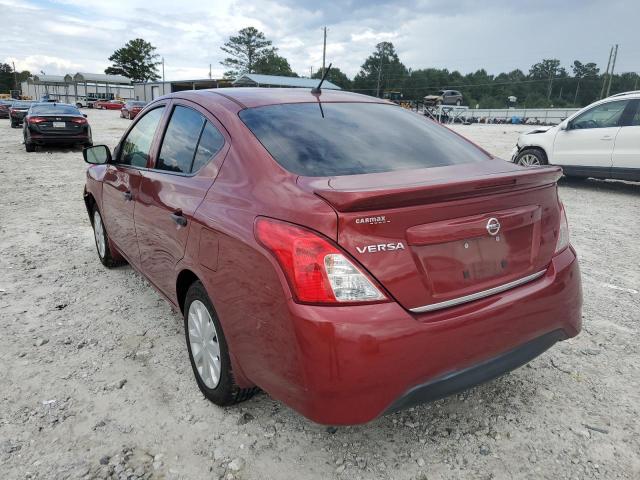 3N1CN7APXHL855938 - 2017 NISSAN VERSA S RED photo 3