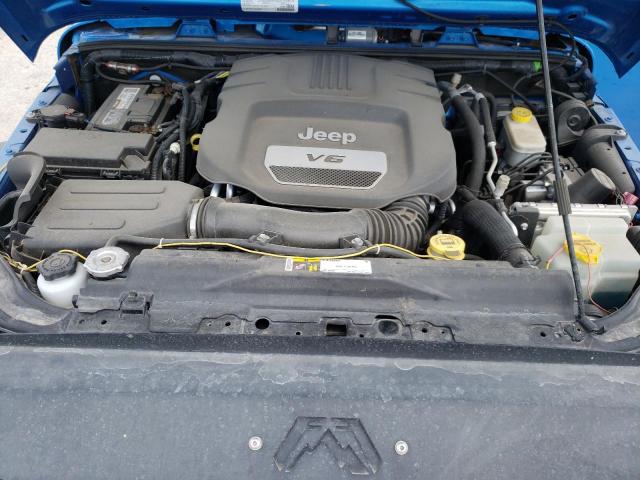 1C4AJWAG4GL247241 - 2016 JEEP WRANGLER S BLUE photo 7