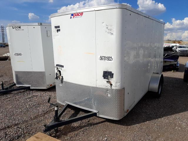 53BPTEA14KF029691 - 2019 PACE TRAILER WHITE photo 2