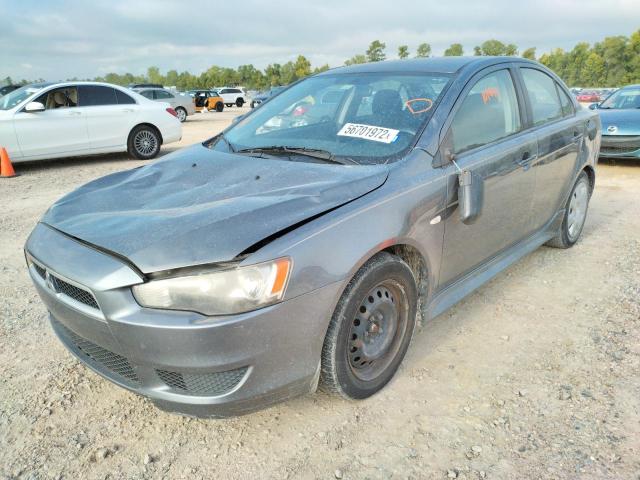 JA32U2FU9BU044236 - 2011 MITSUBISHI LANCER ES/ GRAY photo 2