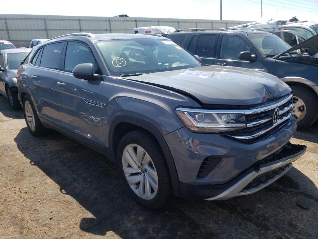 1V2KE2CA7MC204050 - 2021 VOLKSWAGEN ATLAS CROS Серый фото 1
