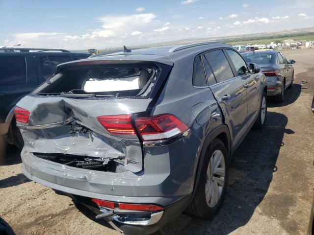 1V2KE2CA7MC204050 - 2021 VOLKSWAGEN ATLAS CROS Серый фото 4