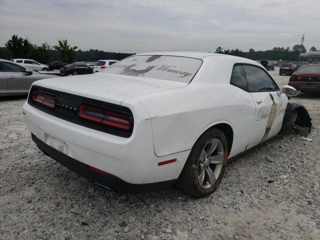 2C3CDZAG6GH309452 - 2016 DODGE CHALLENGER WHITE photo 4