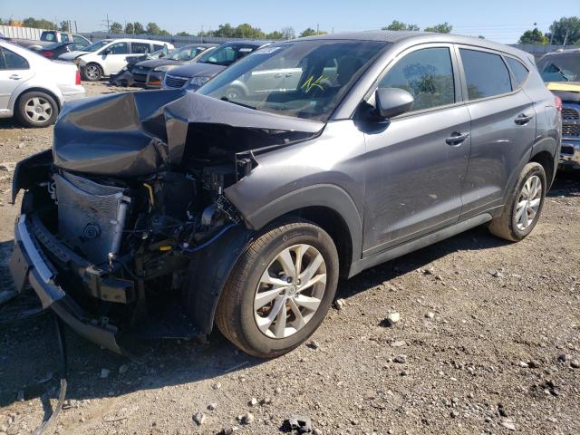 KM8J2CA49KU994589 - 2019 HYUNDAI TUCSON SE GRAY photo 2