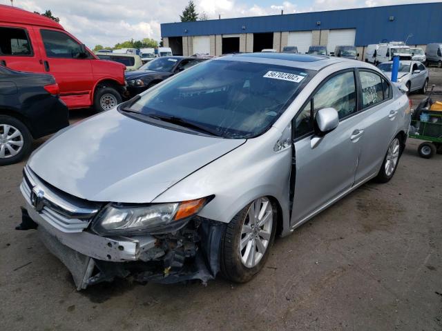 19XFB2F9XCE047974 - 2012 HONDA CIVIC EXL Gümüş foto 2