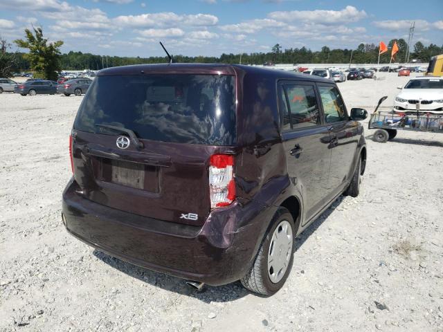 JTLZE4FE3A1104307 - 2010 TOYOTA SCION XB Lila Foto 4