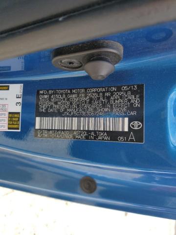 JTKJF5C73E3067246 - 2014 TOYOTA SCION TC 蓝色 照片 10