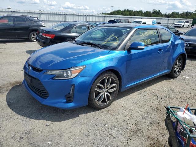 JTKJF5C73E3067246 - 2014 TOYOTA SCION TC 蓝色 照片 2