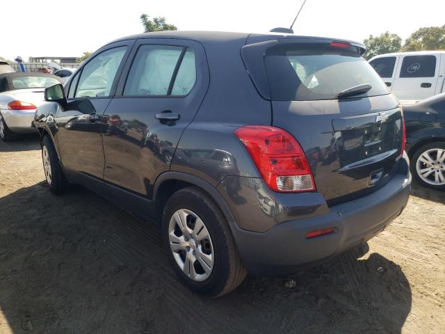 3GNCJKSB9GL255965 - 2016 CHEVROLET TRAX LS CHARCOAL photo 3