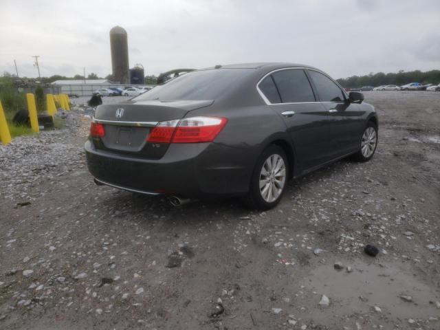 1HGCR3F89FA010158 - 2015 HONDA ACCORD EXL GRAY photo 4