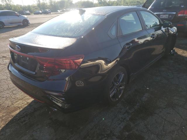 3KPF34AD7ME418434 - 2021 KIA FORTE GT L BLACK photo 4