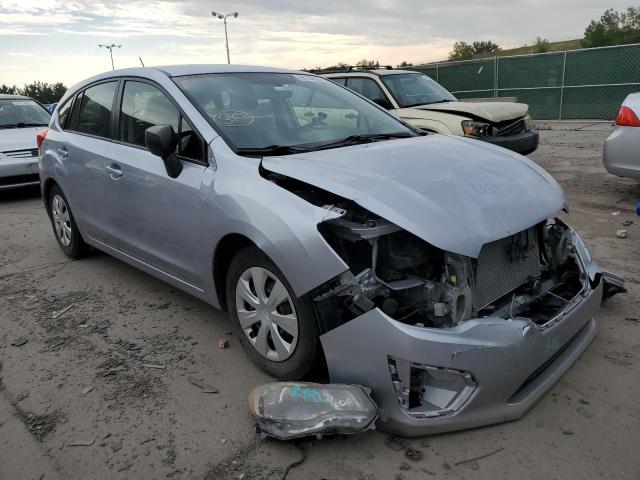 JF1GPAA62E8286855 - 2014 SUBARU IMPREZA SILVER photo 1