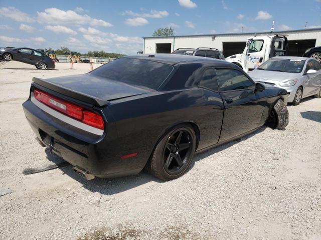 2C3CDYBT3CH117258 - 2012 DODGE CHALLENGER BLACK photo 4