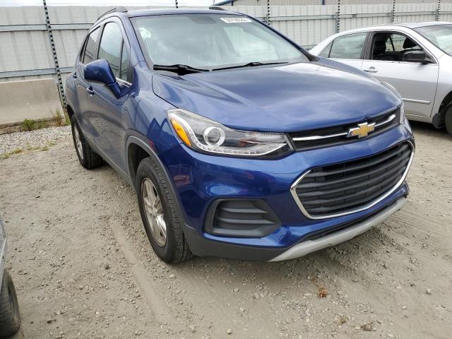 3GNCJPSB8HL142734 - 2017 CHEVROLET TRAX 1LT BLUE photo 1