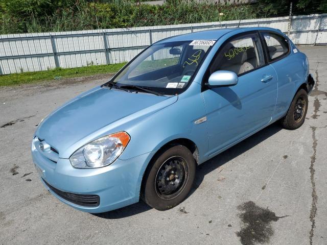 KMHCM3ACXAU169685 - 2010 HYUNDAI ACCENT BLU BLUE photo 2