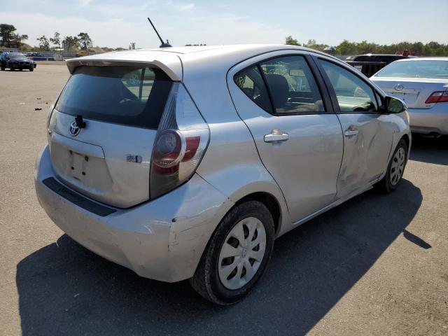 JTDKDTB33D1031958 - 2013 TOYOTA PRIUS C GRAY photo 4