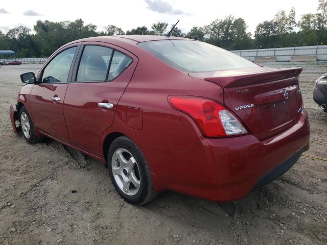 3N1CN7AP6FL959436 - 2015 NISSAN VERSA S RED photo 3