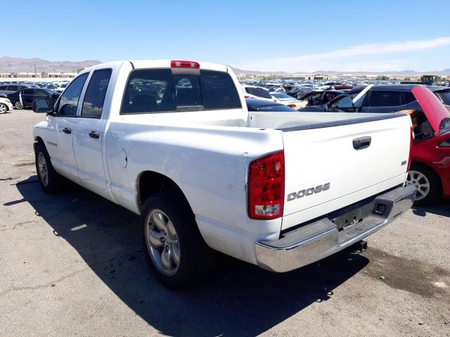 1D7HA18D24J128050 - 2004 DODGE RAM 1500 S WHITE photo 3