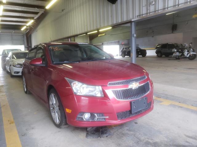 1G1PG5SB4E7337090 - 2014 CHEVROLET CRUZE LTZ RED photo 1