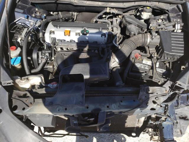 1HGCP2F34AA047230 - 2010 HONDA ACCORD LX BLUE photo 7