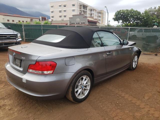 WBAUL7C59BVM80681 - 2011 BMW 128 I GRAY photo 4