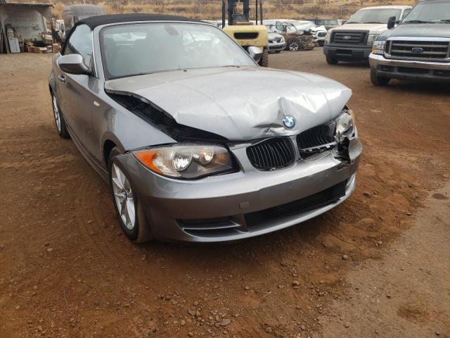 WBAUL7C59BVM80681 - 2011 BMW 128 I GRAY photo 9